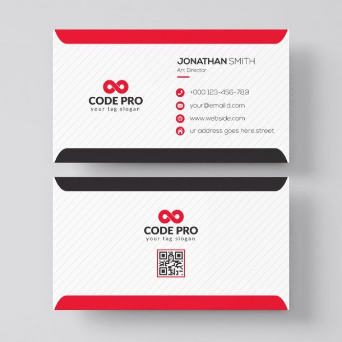 Premium White Visiting Cards