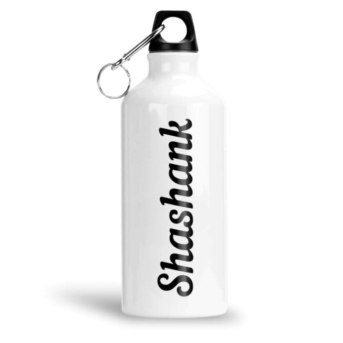 Engraved Sipper Bottles 600 ml