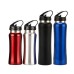 Aluminium Bottle with Straw 600ml