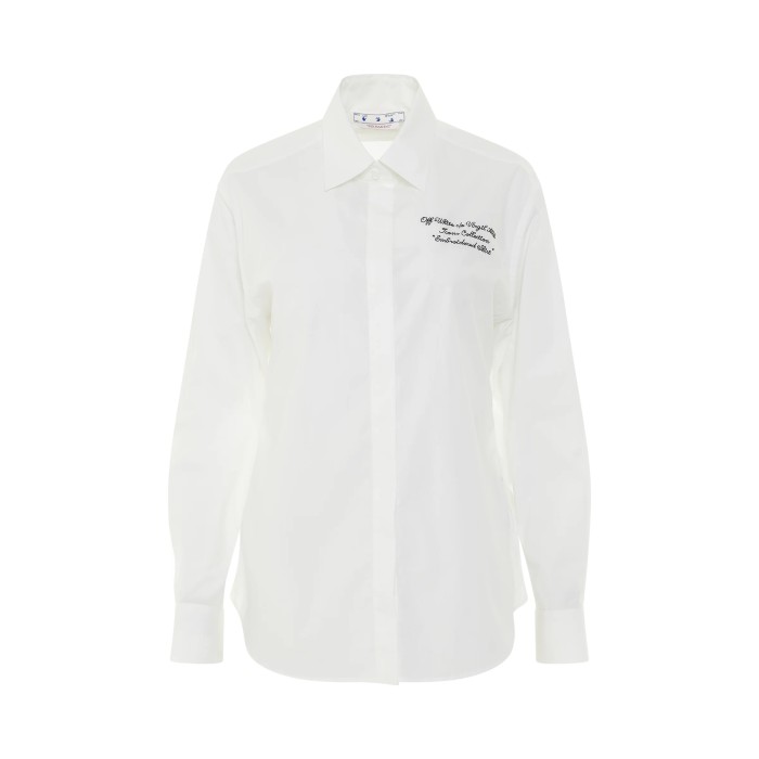 Embroidered Womens Office Shirt