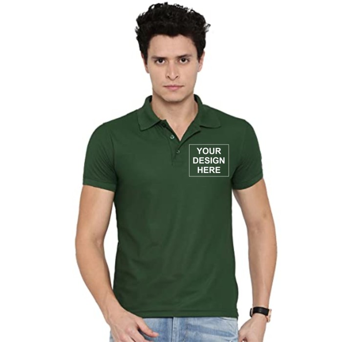 Basic Polyester Polo T-Shirts