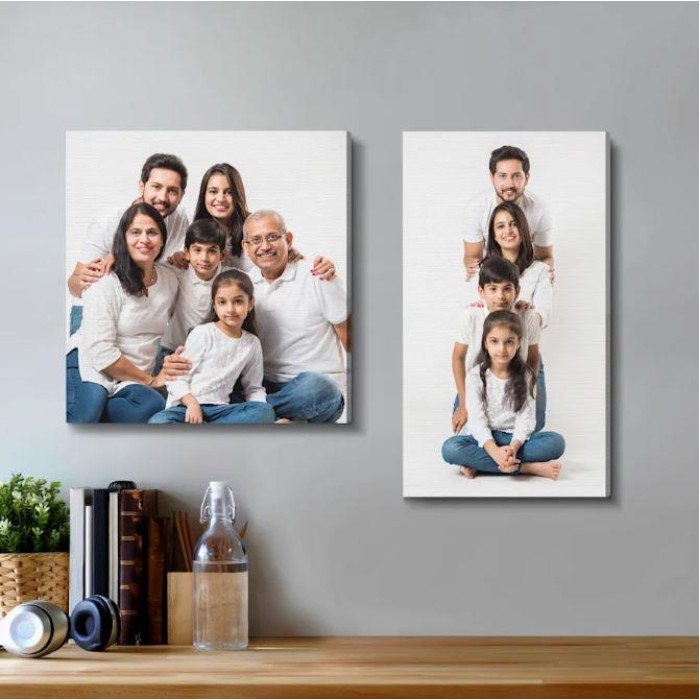 Customised Photo with Frame Wall Mount