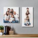 Customised Photo with Frame Wall Mount