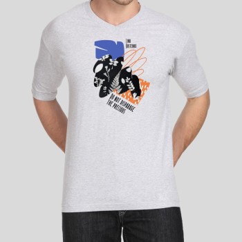 V Neck Printed T-Shirts