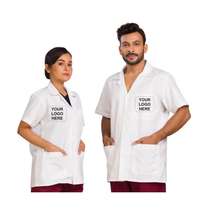 Lab Coats Half Sleeves