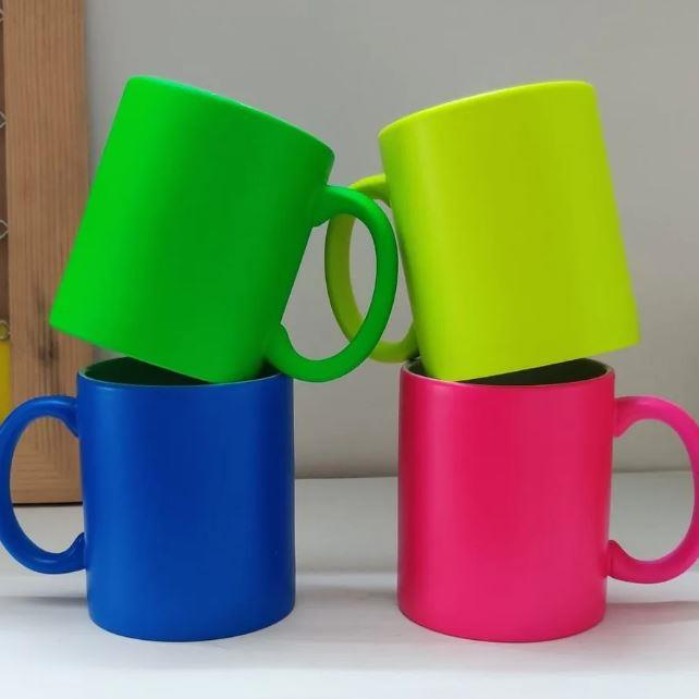 Neon Colour Printed Mugs