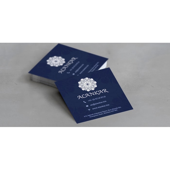 Square Visiting Cards