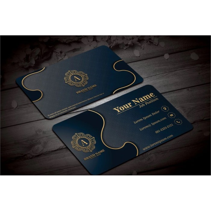 Velvet Touch Visiting Cards