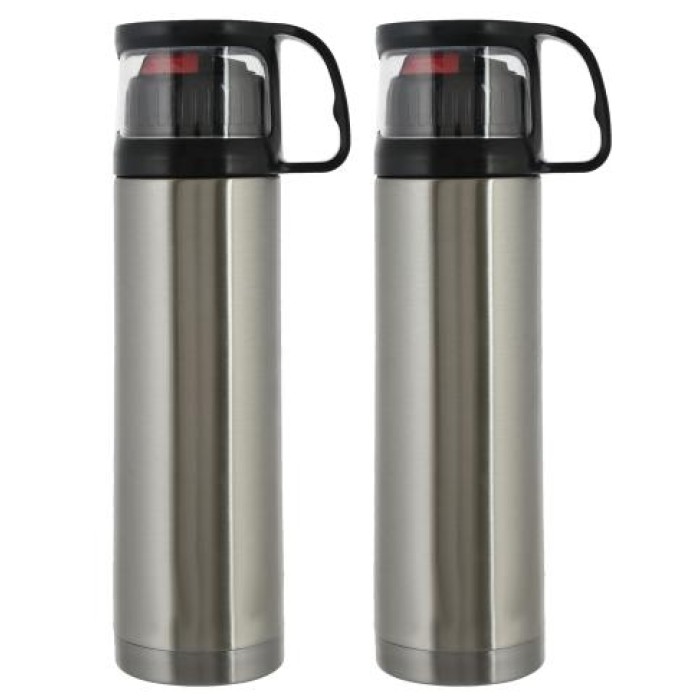 Stainless Steel Thermo Flask with Cup 500ml