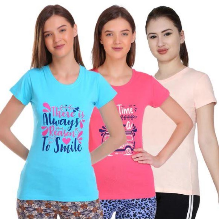Womens Cotton T-Shirts